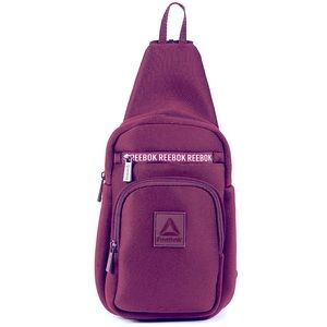 Reebok Cosmos Maroon Neoprene Sling Bag